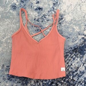 Vuori Coral Ribbed Tank Top